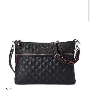 MZ Wallace  Black Crosby Crossbody Bag
